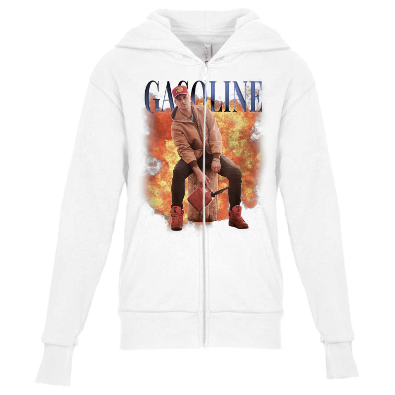 Gasoline T Shirt Youth Zipper Hoodie | Artistshot