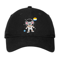 Koala Astronaut Aroace Pride Adjustable Cap | Artistshot