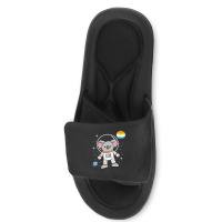 Koala Astronaut Aroace Pride Slide Sandal | Artistshot