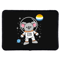 Koala Astronaut Aroace Pride Rectangle Patch | Artistshot