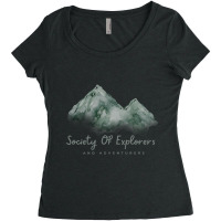 Society Of Explorers And Adventurers Women's Triblend Scoop T-shirt | Artistshot