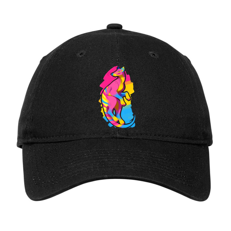 Pansexual Thylacine, Pansexual Thylacine Art, Pansexual Thylacine Vint Adjustable Cap by cm-arts | Artistshot