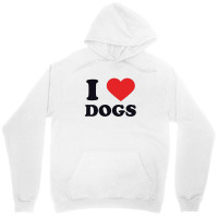 I Heart Dogs Unisex Hoodie | Artistshot