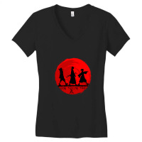 Samurai Women's V-neck T-shirt | Artistshot