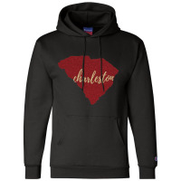 Charleston Maroon Glitter Champion Hoodie | Artistshot