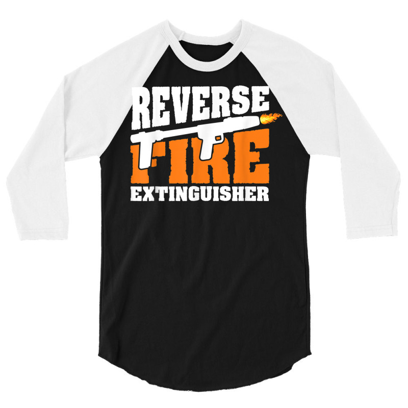 Pyrotechnics Flame Machine   Flame Thrower Gun Flamethrower 3/4 Sleeve Shirt | Artistshot