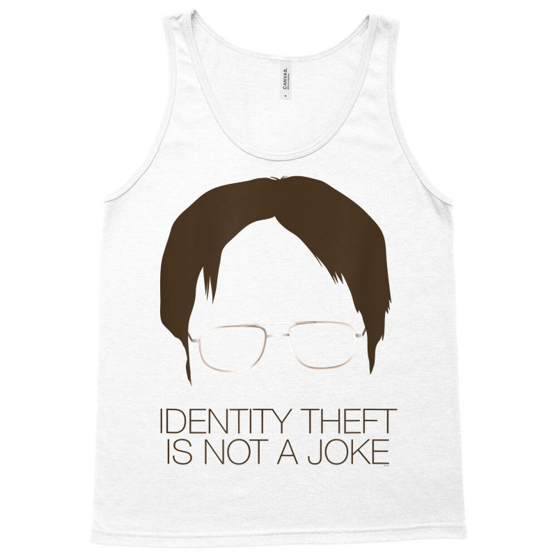 The Office Identity Theft Is Not A Joke T Shirt Tank Top | Artistshot