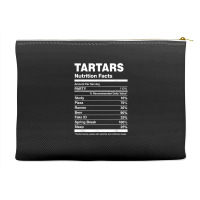 Tartars Nutrition Facts College University T Shirt Accessory Pouches | Artistshot