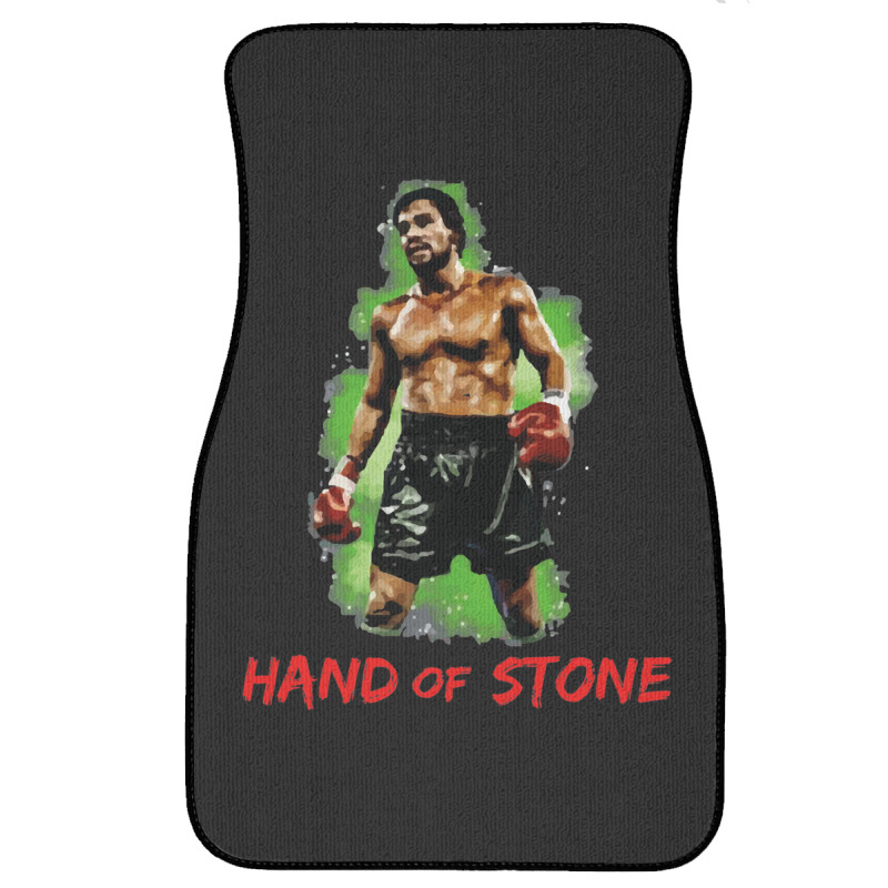 Roberto Duran Hand Of Stone Front Car Mat | Artistshot