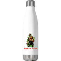 Roberto Duran Hand Of Stone Stainless Steel Water Bottle | Artistshot