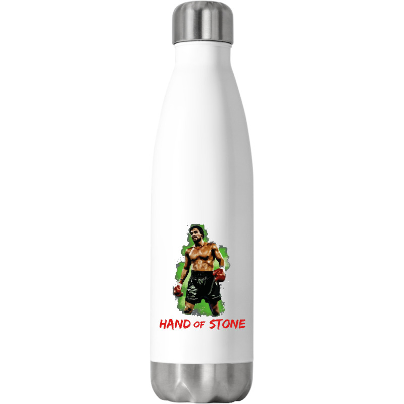 Roberto Duran Hand Of Stone Stainless Steel Water Bottle | Artistshot