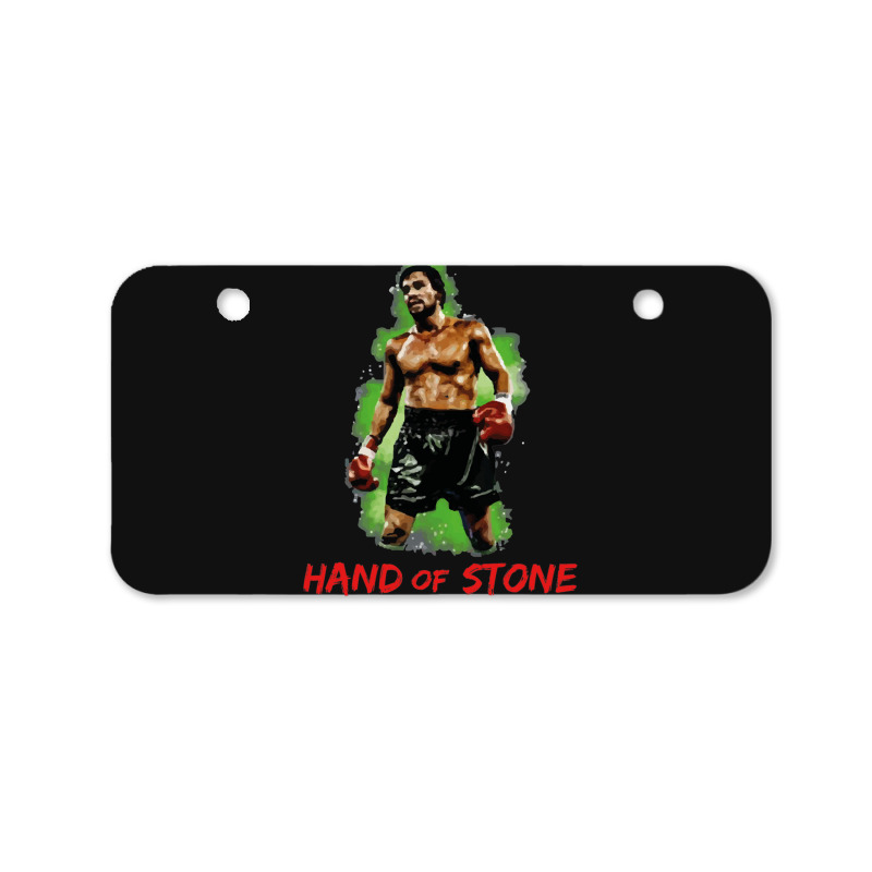 Roberto Duran Hand Of Stone Bicycle License Plate | Artistshot