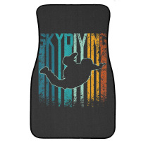 Retro Vintage Skydiving Front Car Mat | Artistshot