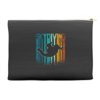 Retro Vintage Skydiving Accessory Pouches | Artistshot