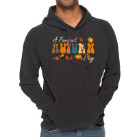 A Perfect Autumn Day Retro Vintage Thanksgiving Season Vintage Hoodie | Artistshot