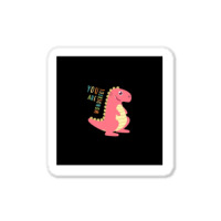 Cute Dinosaur Jr Chiffon Top Sticker | Artistshot