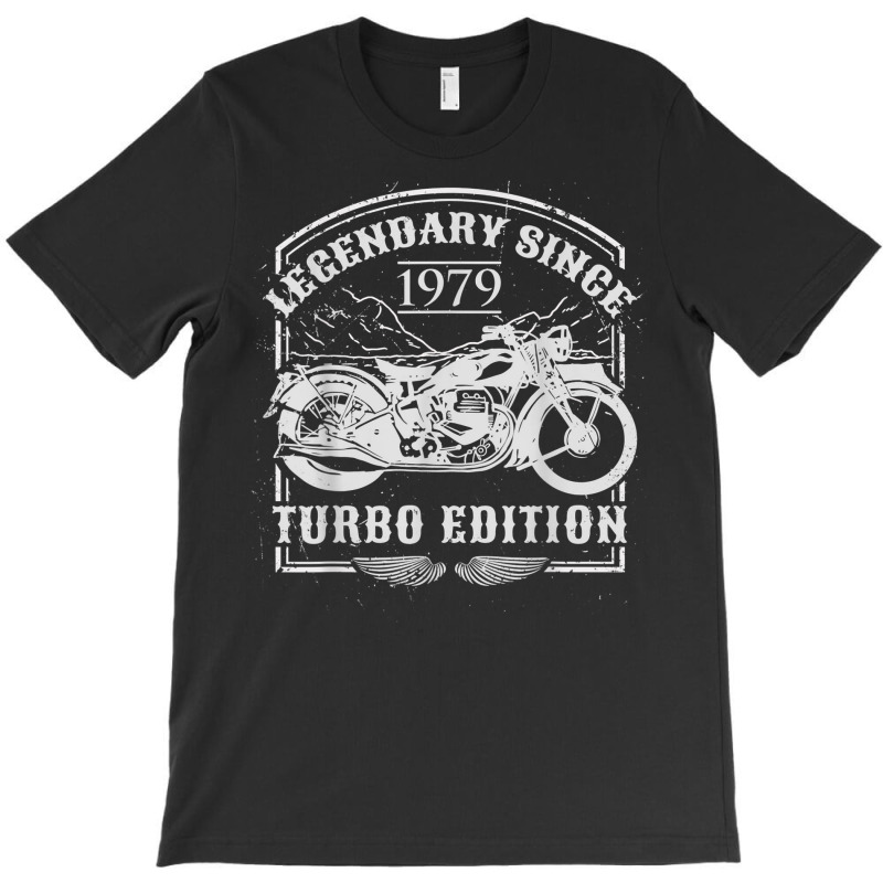 Legendary Since 1979   Motorcycle Rider Birthday T-shirt | Artistshot