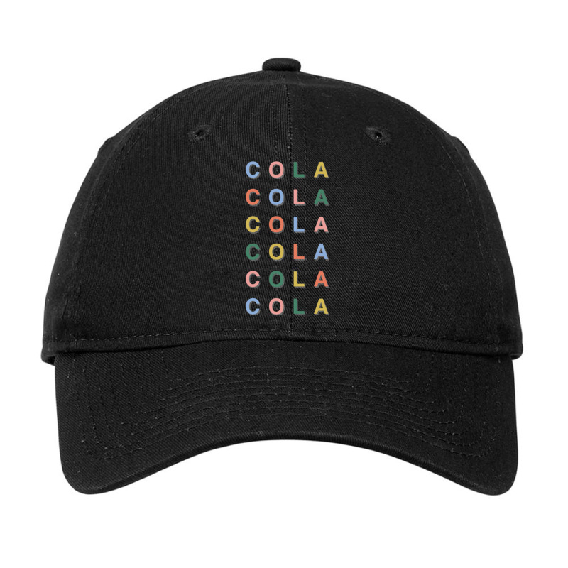 Cola Rainbow Adjustable Cap by cm-arts | Artistshot