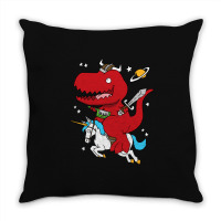 Dino Fantasy Throw Pillow | Artistshot