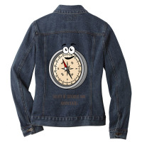 Society Of Explorers And Adventurers Ladies Denim Jacket | Artistshot