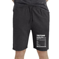 Tritons Nutrition Facts College University T Shirt Vintage Short | Artistshot