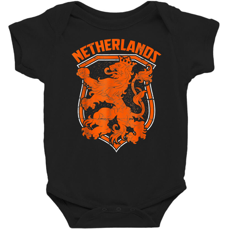 Netherlands Tshirt Holland Dutch Amsterdam Nederland Dutch T Shirt Baby Bodysuit by cm-arts | Artistshot