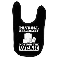 Payroll Manager Specialist Calculator Employee Accountant T Shirt Baby Bibs | Artistshot