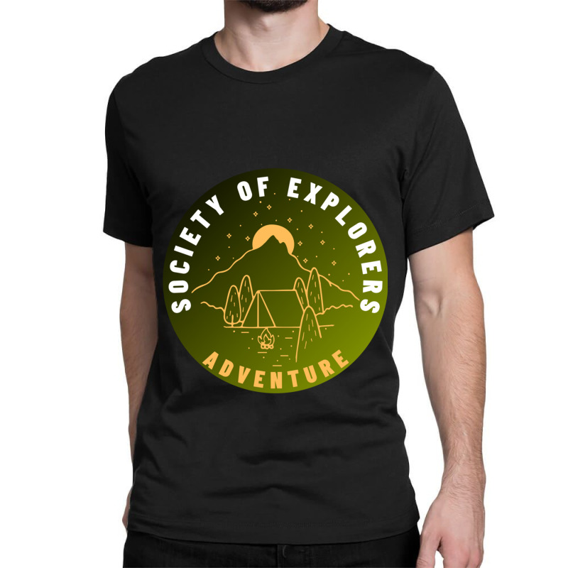 Society Of Explorers And Adventurers   (3) Classic T-shirt by cm-arts | Artistshot