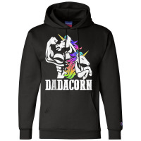 Manly Unicorn Muscle Dad And Daughter Dadacorn Fathers Day Tank Top Champion Hoodie | Artistshot