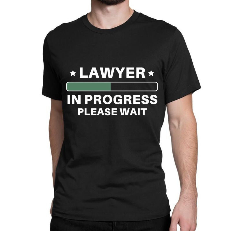 Lawyer In Progress, Lawyer In Progress Art, Lawyer In Progress Paintin Classic T-shirt by cm-arts | Artistshot