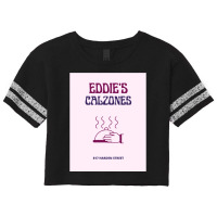 Eddie_s Calzones  Premium Scoop Scorecard Crop Tee | Artistshot