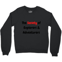 The Society Of Explorers _ Adventures Crewneck Sweatshirt | Artistshot