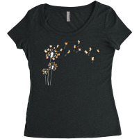 Corgi Dandelion T  Shirt Corgi Dandelion T  Shirt Women's Triblend Scoop T-shirt | Artistshot