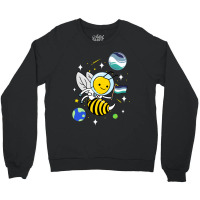 Wasp Astronaut Oriented Aroace Pride Crewneck Sweatshirt | Artistshot