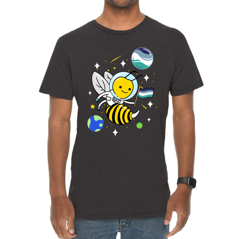 Wasp Astronaut Oriented Aroace Pride Vintage T-shirt | Artistshot