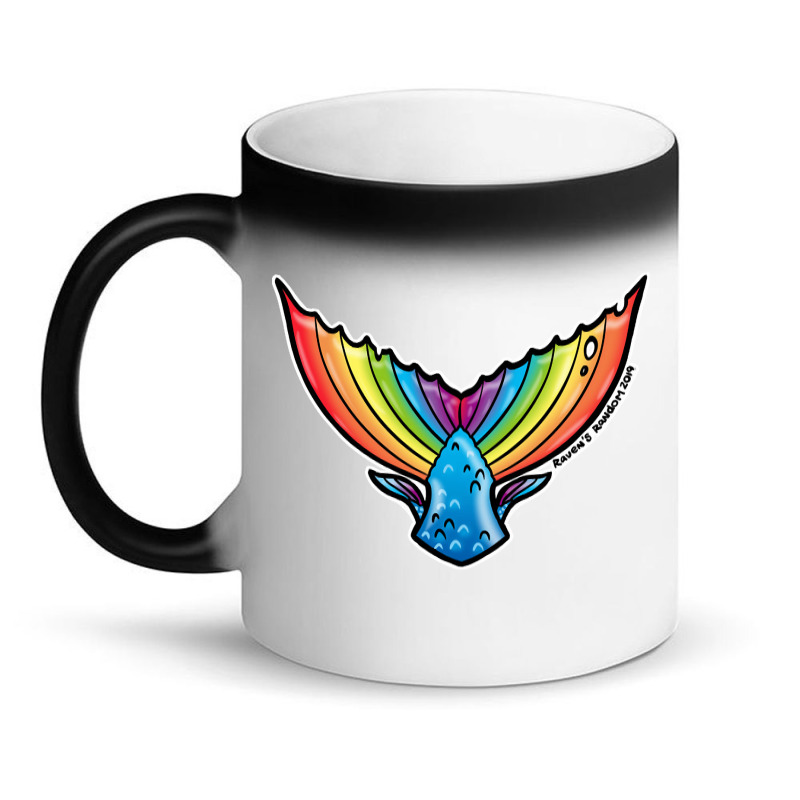 Rainbow Mermaid Tail, Rainbow Mermaid Tail Art, Rainbow Mermaid Tail V Magic Mug | Artistshot