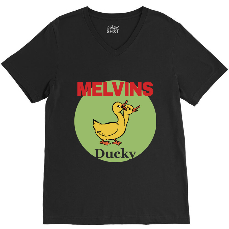 Melvins Houdini Duck Colour V-neck Tee | Artistshot