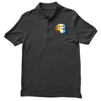 Dripping Lips Aroace Pride Men's Polo Shirt | Artistshot