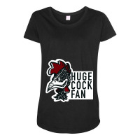 Huge Gamecock Fan Maternity Scoop Neck T-shirt | Artistshot