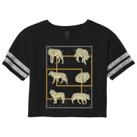 Wolves And Stars, Wolves And Stars Vintage, Wolves And Stars Art, Wolv Scorecard Crop Tee | Artistshot