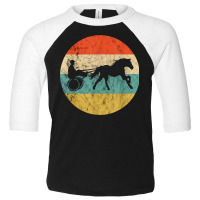 Horse Racing Owner Retro Vintage Equitation Harness Racing T Shirt Toddler 3/4 Sleeve Tee | Artistshot