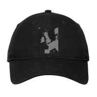 Shipping Forecast Uk Map - Labelled Adjustable Cap | Artistshot