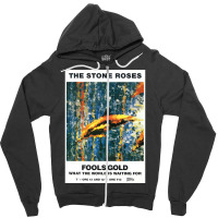 Fools Gold The Stone Roses Zipper Hoodie | Artistshot