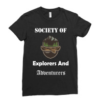 Society Of Explorers And Adventurers Ladies Fitted T-shirt | Artistshot