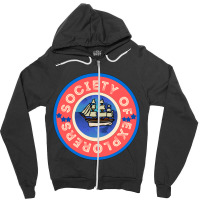 Society Of Explorers And Adventurers   (1) Zipper Hoodie | Artistshot