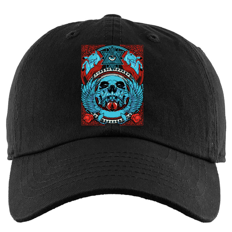 Regal Skull, Regal Skull Art, Regal Skull Vintage, Regal Skull Paintin Kids Cap by cm-arts | Artistshot