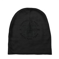 Channel Islands National Park Cool Black Line Art Outdoor Baby Beanies | Artistshot