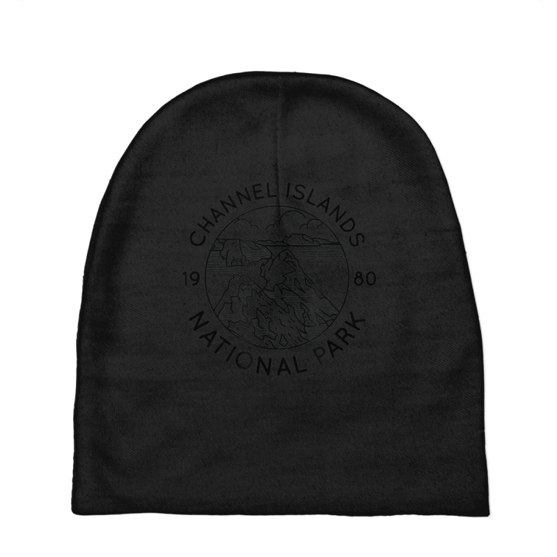 Channel Islands National Park Cool Black Line Art Outdoor Baby Beanies by Fashlaza | Artistshot