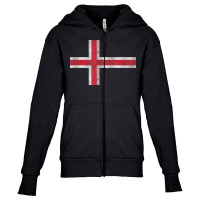 Vintage Icelandic Flag Retro Iceland Souvenir Gift Women Men T Shirt Youth Zipper Hoodie | Artistshot