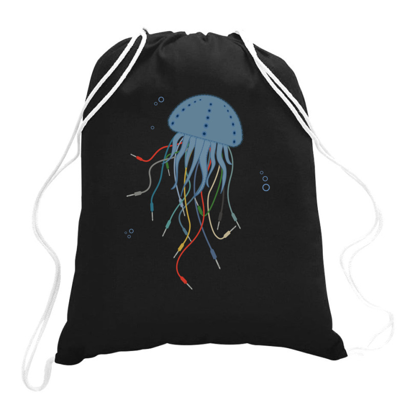 Modular Jellyfish Synthesizer For Musician Drawstring Bags | Artistshot